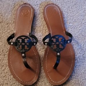 Used Tory leather sandals